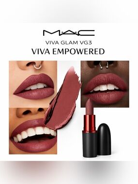 NEW✅ MACximal Silky Matte Lipstick – Viva Glam VG3: Viva Empowered ✨